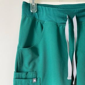 Figs Kade Scrub Pant — Hunter green XS Tall